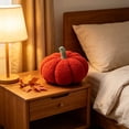 thumbnail image 4 of MMJ Throw Pillows Pumpkin Shape Modern Soft Cozy Cushion Fall Harvest Living Room Sofa Couch Bedroom Home Decor, 4 of 6