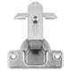 thumbnail image 3 of Bisagra de esquina para puerta de gabinete de 135 grados con tornillos para aberturas sin juntas, 3 of 8