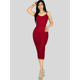 thumbnail image 4 of Vestido De Mujer Midi Casual Stretch Para Diario Y Salida, 4 of 5