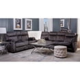 thumbnail image 5 of Global Furniture USA, U7303 Domino Granite Console Reclining Loveseat with Storage Drawer, 5 of 7
