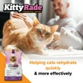 thumbnail image 2 of KittyRade Prebiotic & Electrolyte, Hydration Drink for Cats/Delicious Duck/Cats 6 Weeks and Older/Digestion & Immune Support/Taurine Essential for Eye and Heart Health/3 - 8.4 fl oz Pouches, 2 of 8