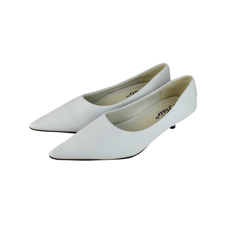 - Pointed Toe Low Heel Dress Pumps