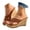Brown, variant on Dakaela Women's Platform Wedge Sandals Cork Wedges Heels Slip on Espadrille Slides Comfortable Open Toe Casual Dressy Summer Beach Shoes Size 6-10