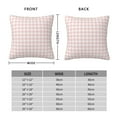 thumbnail image 2 of Yiaed Checkboard Print Pillow Covers Super Soft Decorative Square Throw Pillow Covers Case Cushion Covers for Sofa Couch Bedroom Car Decor（No pillow core）-26"x26", 2 of 7