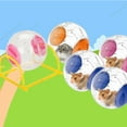 thumbnail image 4 of Transparent Hamster Running Jogging Ball Rack Pet Training Wheel Exercise Supply, 4 of 8