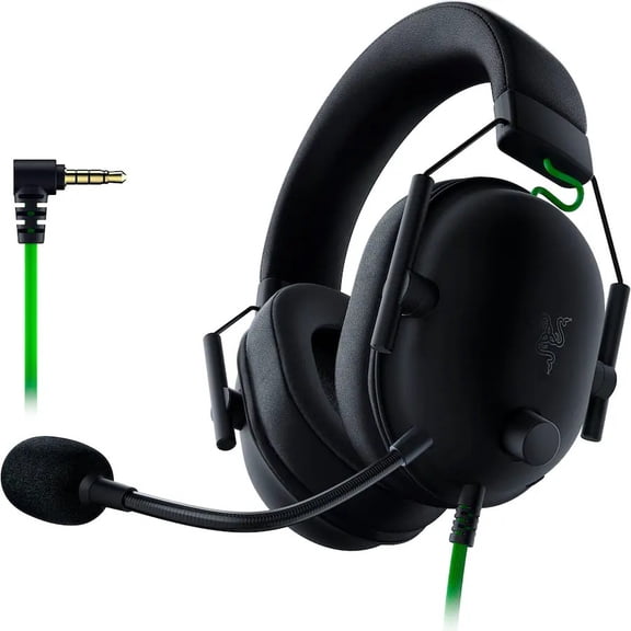 Open Box Razer BlackShark V2 X Wired Esports Multi-platform Headset, 3.5mm, Black