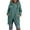 Green, variant on Hoodies for Women Hoodie Hooded Asymmetric Zipper Pullover Sweatshirt Fall Winter Oversized Front Open Coat Tops With Pockets for Women Hemlock