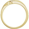 thumbnail image 2 of FB Jewels 14K Yellow Gold 1/5 CTW Diamond Men's Wedding Ring Band Size 11, 2 of 2