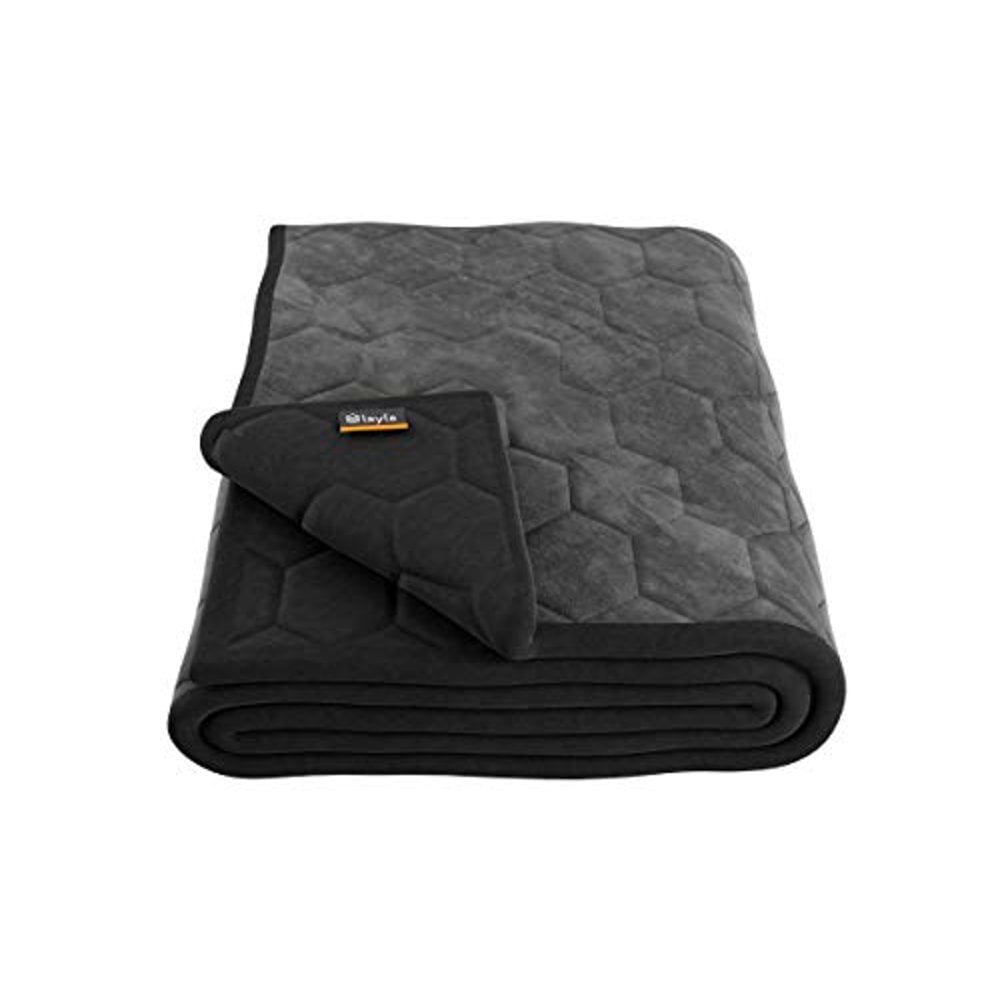 Layla Weighted Blanket with Fleecy Top Layer Even Weight Distribution