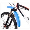 thumbnail image 2 of Eigraketly Guardabarros para bicicleta de 2 piezas, instalación práctica, accesorios para ciclismo, marco resistente, mano de obra, tablero de tierra, Ciclismo Azul Eigraketly OD026611-02, 2 of 6