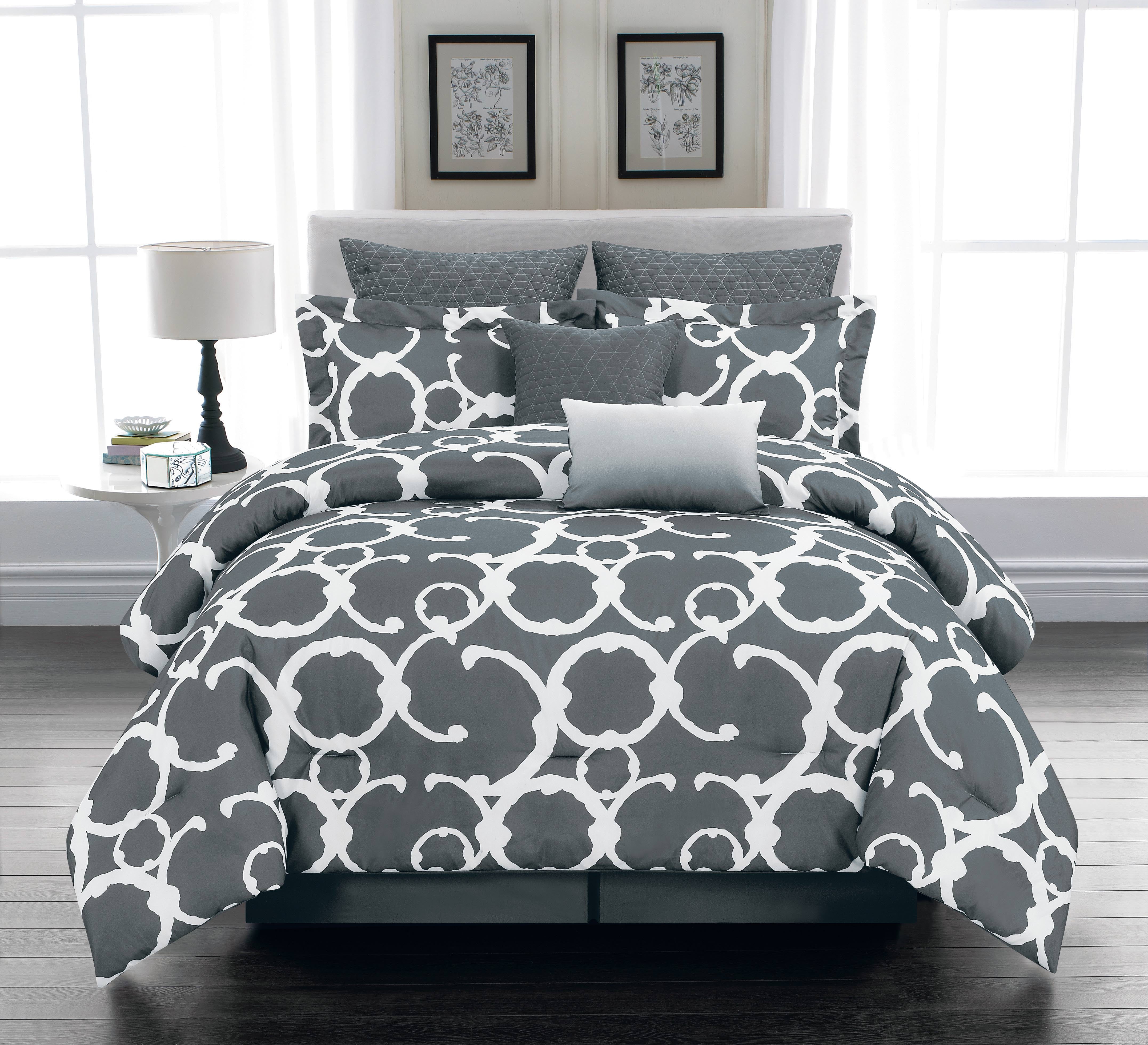 Rhys Geometric 7 Piece Comforter Set