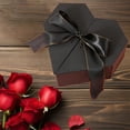 thumbnail image 6 of Danhjin Valentines Box, Open Door Ribbon Bow Heart Shaped Gift Box for Wedding Accompaniment and Holiday Cosmetic Storage as Decorative Present, 6 of 6