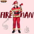 thumbnail image 2 of Disfraz de bombero Spooktacular Creations para Halloween para niños, 2 of 9