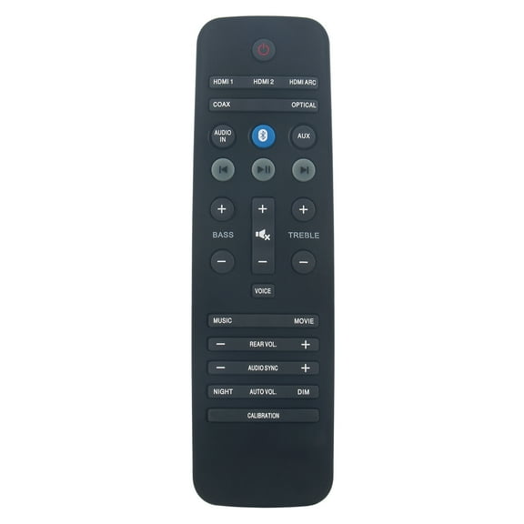 New B5 Remote Control for Philips Bluetooth Soundbar System Speaker