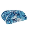 thumbnail image 1 of Flower Foot Rest, Continuous Pattern of Blue Color Palette Roses, Non-Slip Backing Adjustable Ergonomic Memory Foam Leg Support for Office, Sky Blue Blue, by Ambesonne, 1 of 5