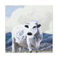 thumbnail image 1 of Cow in the Meadow - Canvas, 1 of 10