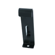 SSWBasics Black Notch Hook for Wire Grid (1/4" Notch Depth) - Pack of 50