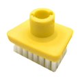 thumbnail image 1 of Cabezal de cepillo para vaporizador Limpiador a vapor Cabezal de barredora Reparación Repuestos PP Blanco E, 1 of 9