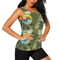 thumbnail image 2 of Sigee Surfing Dinosaur for Women's Workout Tank Top,Running Tank Tops,Sleeveless Gym ClothesX-Large, 2 of 8