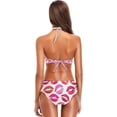 thumbnail image 5 of Dreamtimes Set of Beautiful Red Lips Swimsuits Padded Bikini Sets Sexy Swimwear for Women, XX-Large, 5 of 7