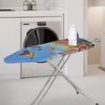 thumbnail image 2 of HELLHERO Floral Ironing Board Cover, Soft Ironing Board Cover, Non Stick Scorch and Stain Resistant Standard Size 15x54 Inch with Elastic Edges, 2 of 5
