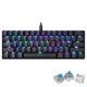 thumbnail image 1 of 61 teclas mecánico RGB Teclas anti-fantasma mini size led / SMD de moda s RGB multifuncionales con cable de escritorio para juegos Interruptor azul Hugo Teclado mecánico, 1 of 10
