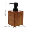 thumbnail image 2 of Moluckfu De Jabón Líquido Con Estilo Madera Para Moderno Y Marrón, 2 of 8
