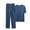 Light Blue, variant on Pajamas Sets for Men Plus Size Casual Crew Neck Short Sleeve Lightweight Comfy Soft Nightwear 2 Piece Outfits