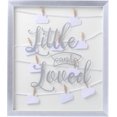 thumbnail image 1 of Kate & Milo Little and Loved Signature Frame, Unique Baby Gift, Modern Nursery Decor, Multi-color, One Size, 1 of 6