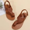 thumbnail image 7 of NOKIO Women's Boho&nbsp;Shoes Beach Sandals Hollow Casual Slippers Flat Shoes Fashion Retro Clip Toe Sandals Walking Summer Shoes, 7 of 7