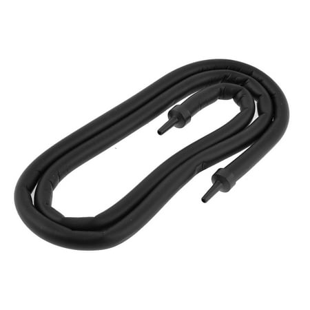 REGALWOVEN Flexible Aquarium Fish Tank Wall Air Curtain Tube Stone 35 Long Black