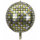 thumbnail image 1 of Globo de aluminio 4D de 22 pulgadas con láser plateado para discoteca, bar, fiesta, globo de papel de aluminio arcoíris, 1 of 5