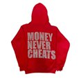 thumbnail image 4 of Sudadera con capucha de manga larga con estampado de diamantes de imitación para hombre y mujer, estilo hip hop, estilo Harajuku Y2k, informal, con cremallera, para invierno, 4 of 6
