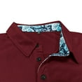 thumbnail image 6 of CYiJun Men's Cotton Polo Shirts Short Sleeve Casual Summer Shirts Classic Collared Golf Shirt with Pocket, 6 of 7