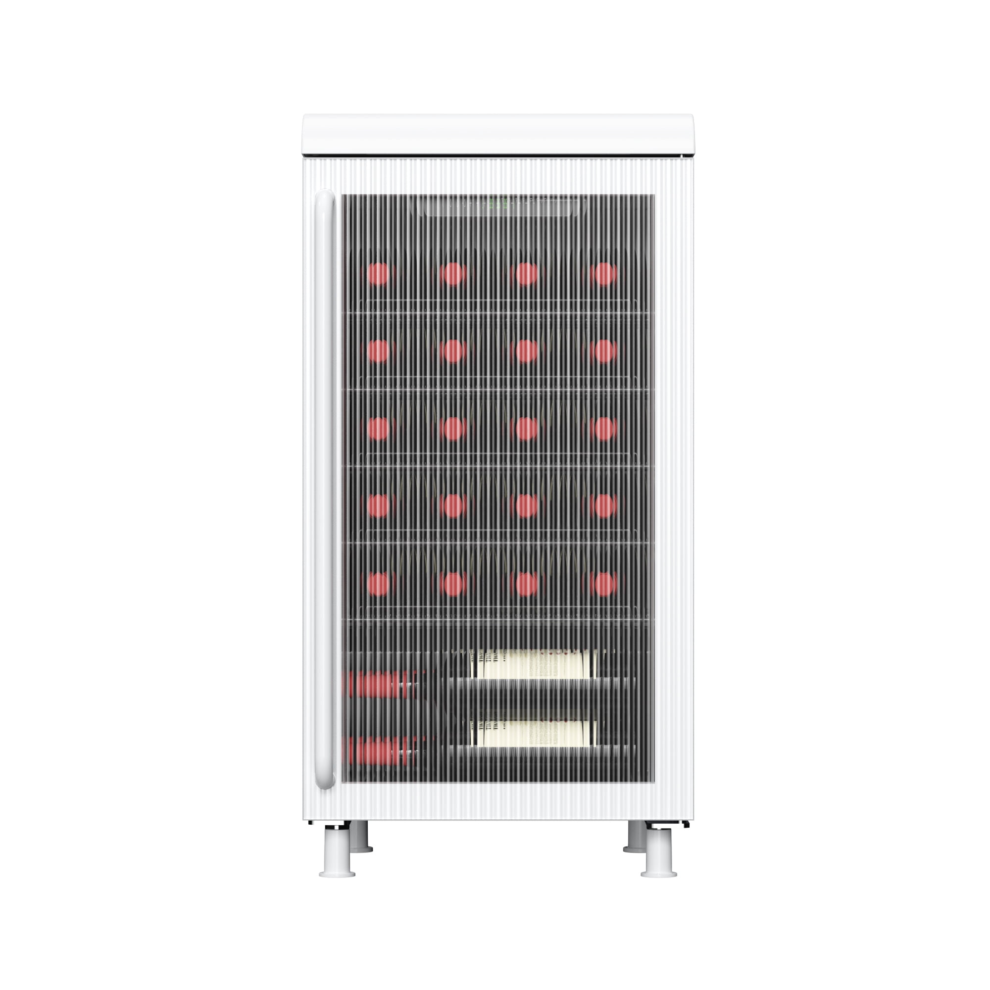 Frigidaire 27 Bottle / 117 Can Retro Wine Cooler with Built-in Bar Top, 3.1 Cu. ft. Beverage Refrigerator with Tempered Glass Door, White