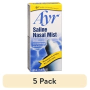 (5 pack) Ayr Saline Nasal Mist 50 mL