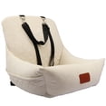 thumbnail image 1 of Asiento de coche Wooaidagg de tela ultrasuave para perros pequeños, 1 of 6