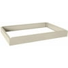 Closed Base for 5-Drawer Flat File, 53-3/4"W x 41-3/8"D x 4"H, Putty