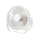 thumbnail image 3 of Ventilador de mesa USB con diseño moderno y potente Blanco, 3 of 9