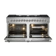 thumbnail image 6 of Galiano - Gold Professional 60" Freestanding Dual Fuel Range, 6 of 8