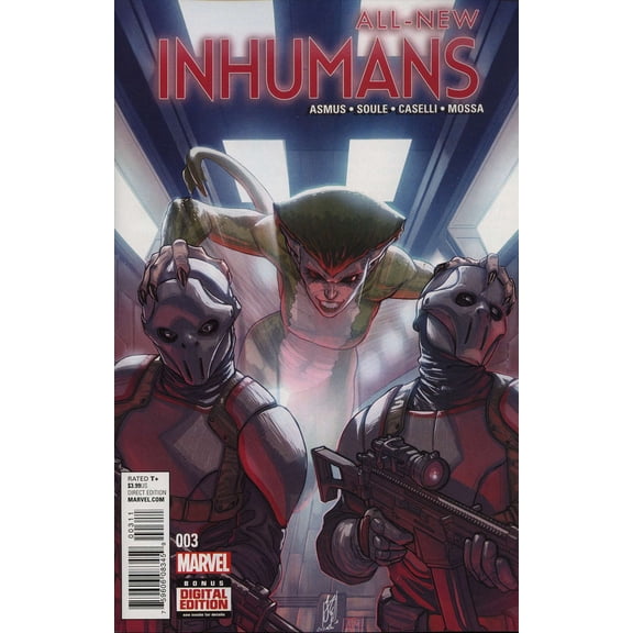 All-New Inhumans #3 VF ; Marvel Comic Book