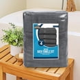 thumbnail image 3 of Utopia Towels 4 Pack Premium Bath Towels Set, 27 by 54 Inches, 100% Ring Spun Cotton 600GSM, Lightweight and Highly Absorbent Quick Drying Towels, Perfect for Daily Use, Grey, 3 of 7