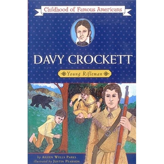 Pre-Owned Davy Crockett: Young Rifleman (Childhood of Famous Americans) Paperback
