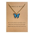 thumbnail image 5 of SmartBy Women Necklace Vivid Exquisite Smooth Edge Polished Butterflies Shape Dating Neck Chain Female Accessory, 5 of 8