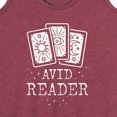 thumbnail image 3 of Instant Message - Tarot Avid Reader - Women's Racerback Tank Top, 3 of 6