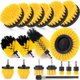 thumbnail image 1 of Juego de accesorios para cepillos de taladro SHIELDPRO, paquete de 18 unidades, Power Cleaning, 1 of 7