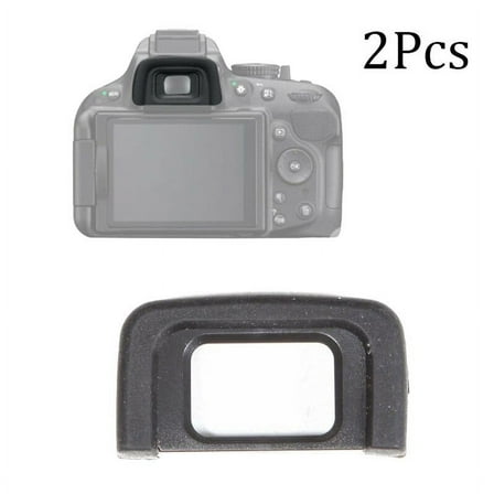 linyes 2 Pcs Viewfinder Eyepiece Eyecup Protective Cover For DSLR D300 D3100 D3200 D3300 D5000 D5100 D5200 D5300