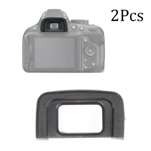 linyes 2 Pcs Viewfinder Eyepiece Eyecup Protective Cover For DSLR D300 D3100 D3200 D3300 D5000 D5100 D5200 D5300
