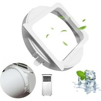 AC Exhaust Hose Adapter, Universal Replacement Part for Portable Air Conditioners, Durable Plastic Ventilation Connector