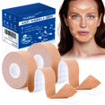 thumbnail image 1 of Cinta facial antiarrugas TEAWOO para estiramiento miofascial facial, 2 rollos, 1 of 7